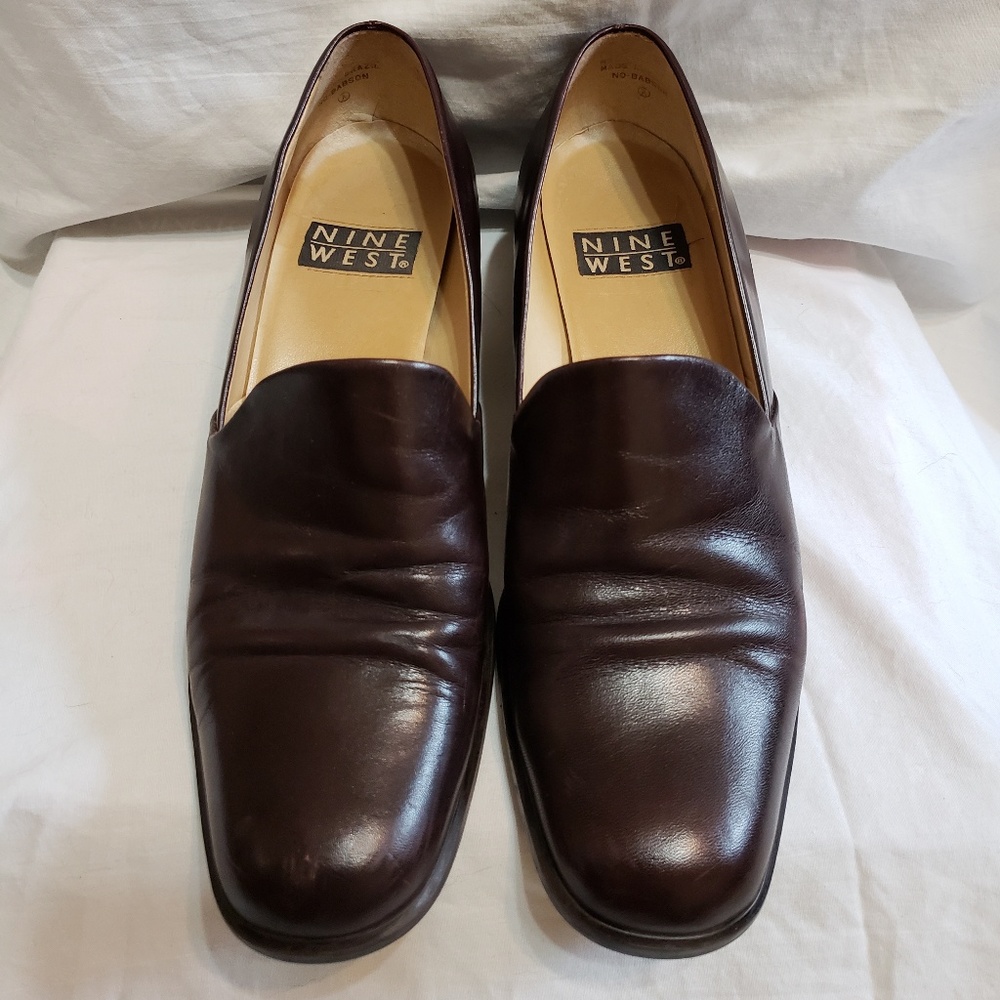 Nine West Block Heel Loafers